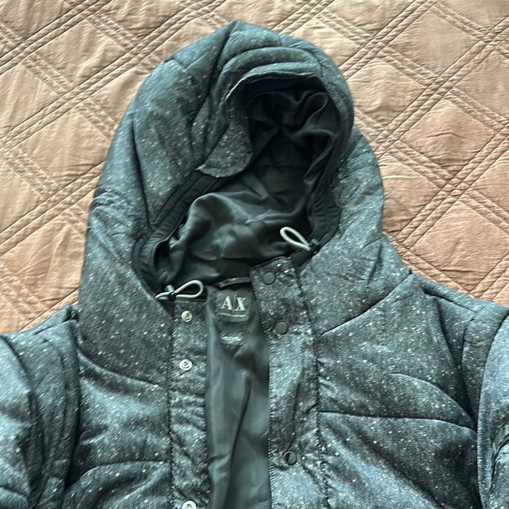 Armani Exchange Charcoal Speckled Jacket